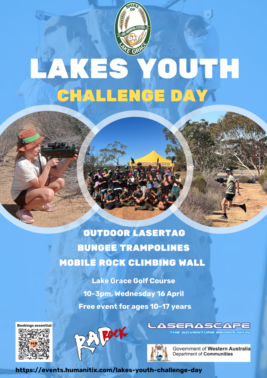 Youth Week WA 2025 - Lakes Youth Challenge Day