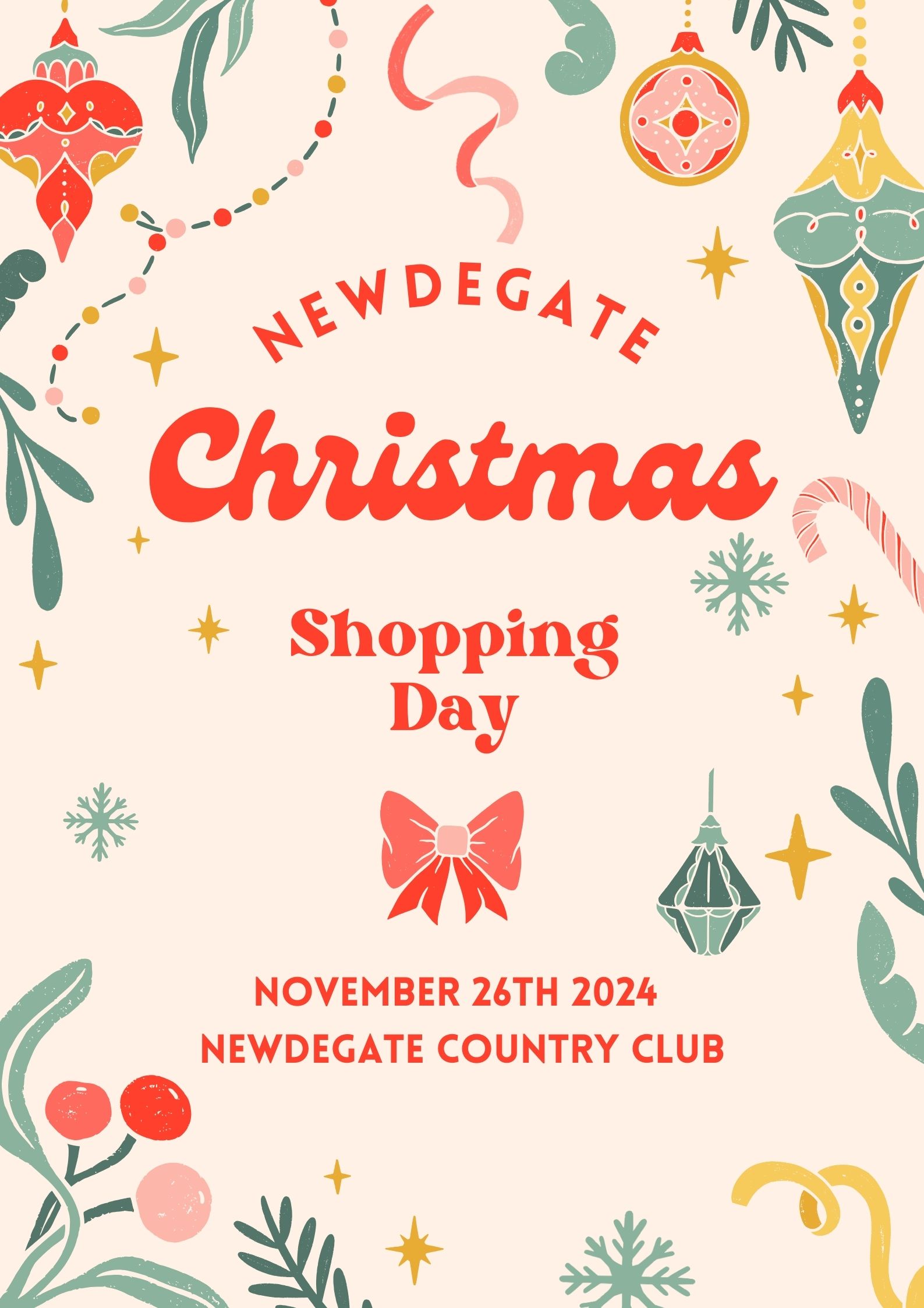 Newdegate Christmas Shopping Day